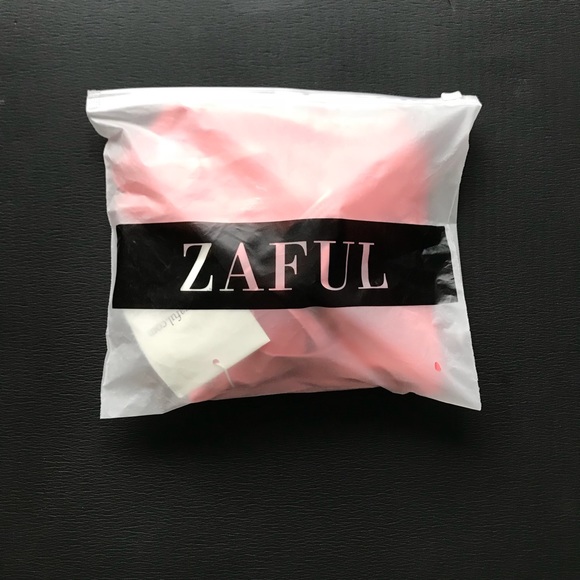 Zaful Shaping Crisscross Plunge One Piece Swimsuit - Picture 5 of 5